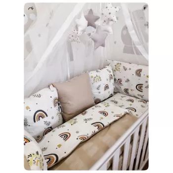 Posteljina Rainbow Beige 