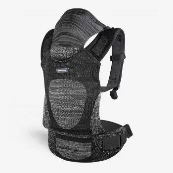 Kikka Boo Kengur nosiljka Hoody Fly Knit Black 