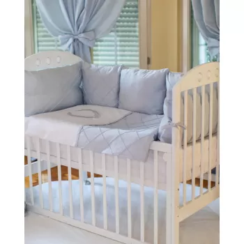 Posteljina Saten Blue 