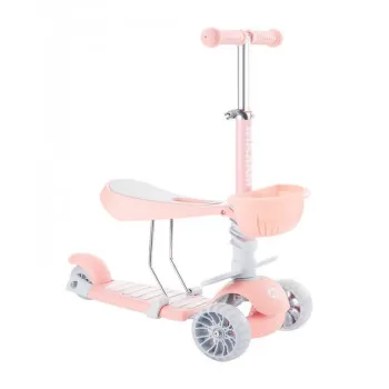 Trotinet Makani BonBon 3in1 Candy Pink 