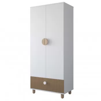 Gerderober LOFT – Natur-White 