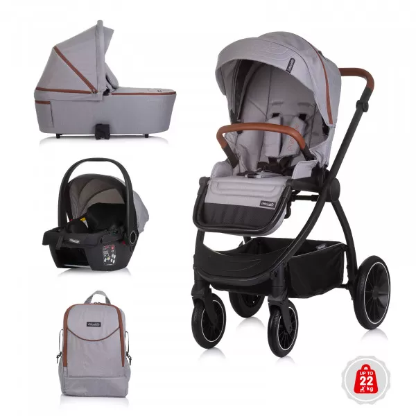 Chipolino Prestige Cloud Grey 3u1 