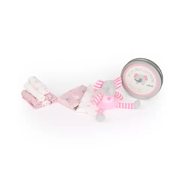 Jungle Bebi set prvi otisak Pink 