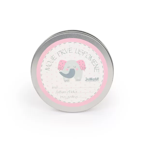 Jungle Bebi set prvi otisak Pink 