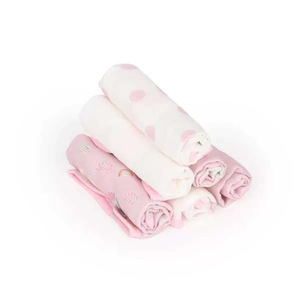 Jungle Bebi set prvi otisak Pink 