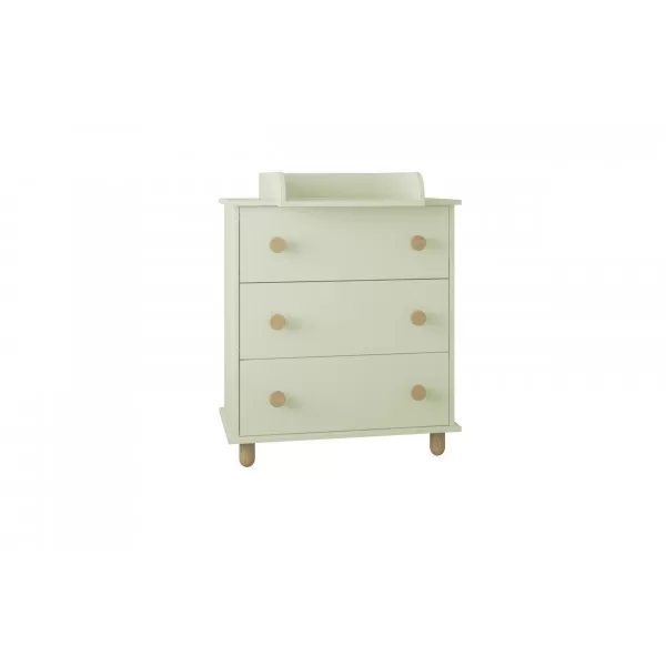 Komoda za bebe Lumi Mint 
