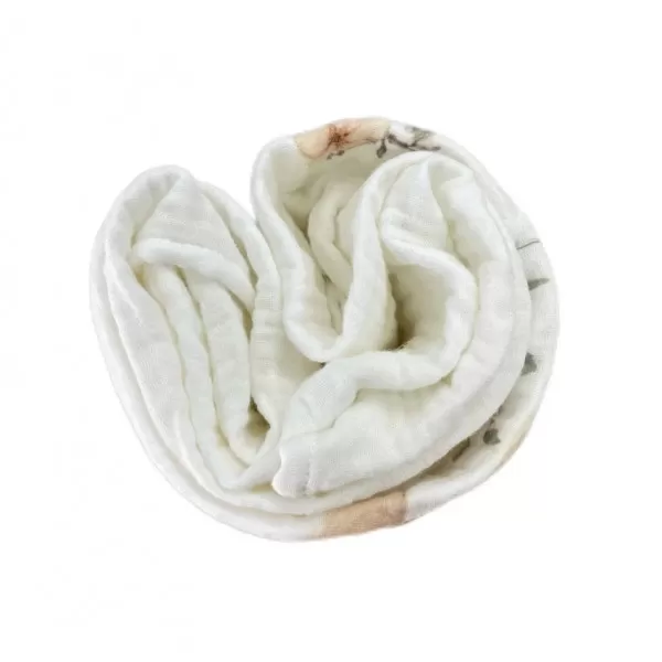 Muslin prekrivač 120x120cm rozi Zeka 