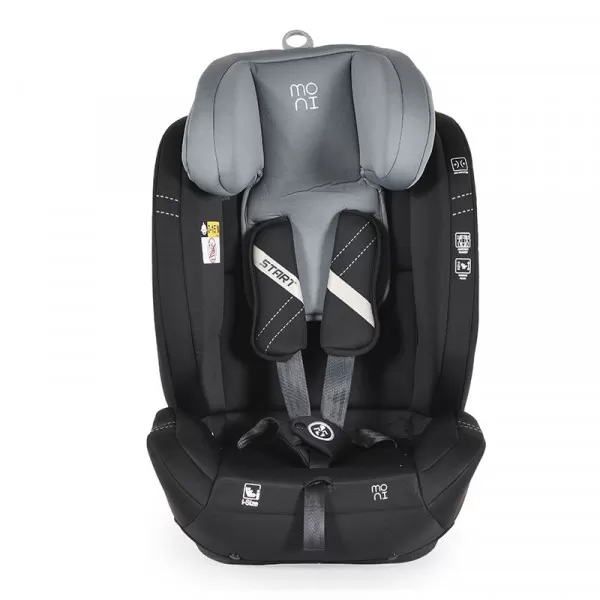 Cangaroo Moni autosedište Start I-SIZE 76-150CM GREY + POKLON ĆEBE SA IGRAČKOM 