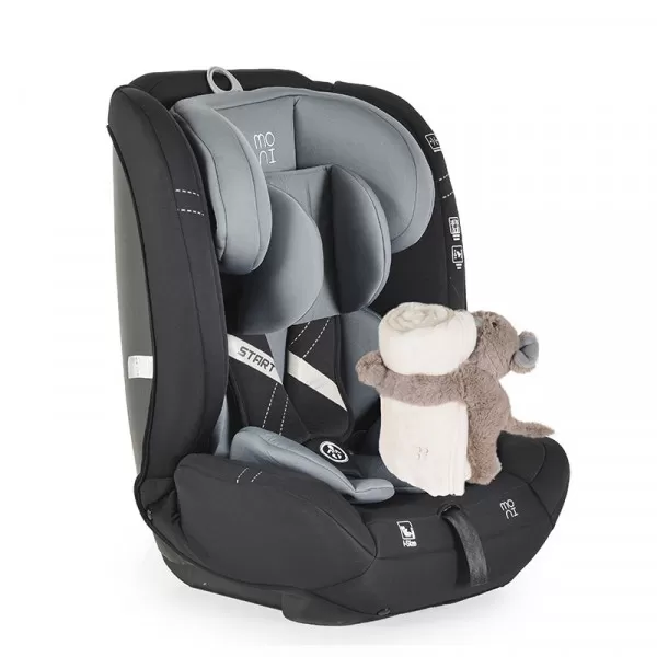 Cangaroo Moni autosedište Start I-SIZE 76-150CM GREY + POKLON ĆEBE SA IGRAČKOM 