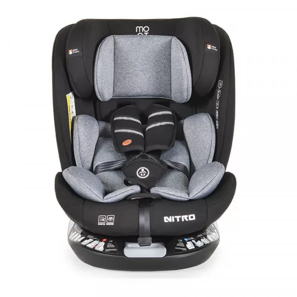 Cangaroo Moni NITRO 0-36KG Grey 