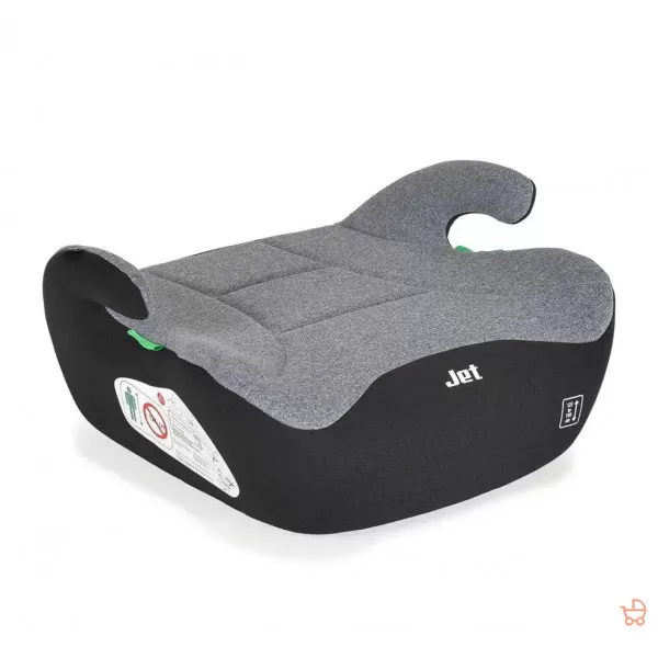 Cangaroo Moni Jet Buster auto sedište 125-150cm-Black/Grey 