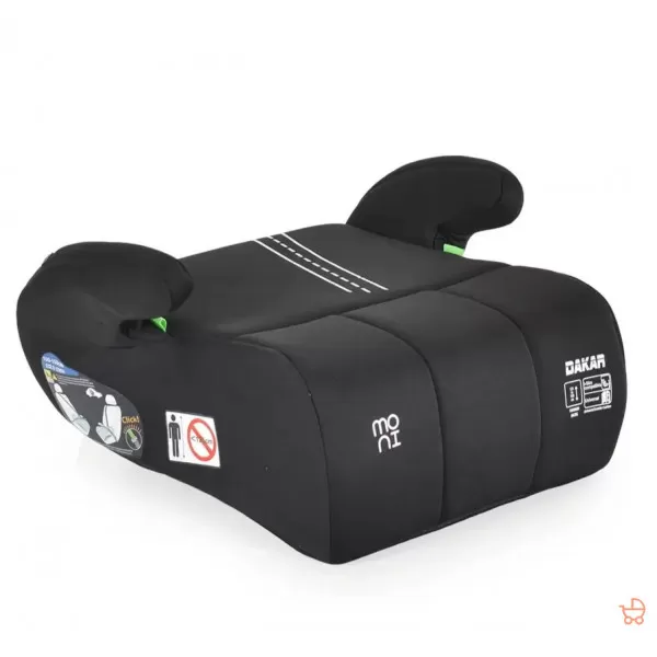 Cangaroo Moni Dakar buster auto sedište za decu 125-150cm-Black 