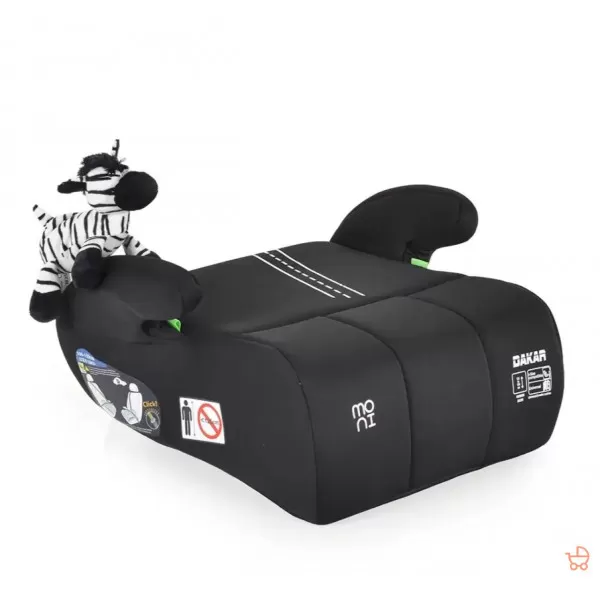 Cangaroo Moni Dakar buster auto sedište za decu 125-150cm-Black 