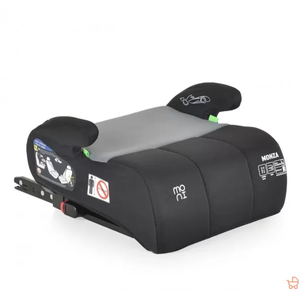 Cangaroo Moni Monza buster auto sedište za decu Isofix 125-150-Grey 