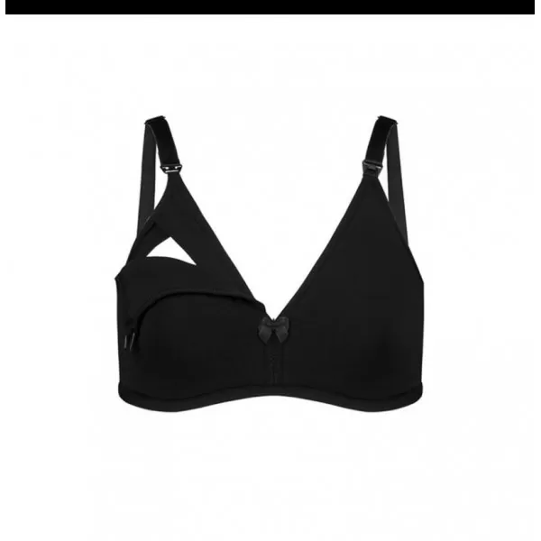 Grudnjak za dojilje - Crni 