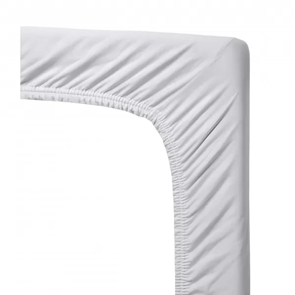 Čaršav lastiš Sivi 200x90 cm 