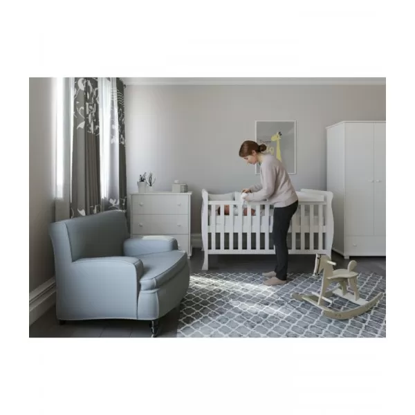 Krevetić Scarlet 140x70cm white 