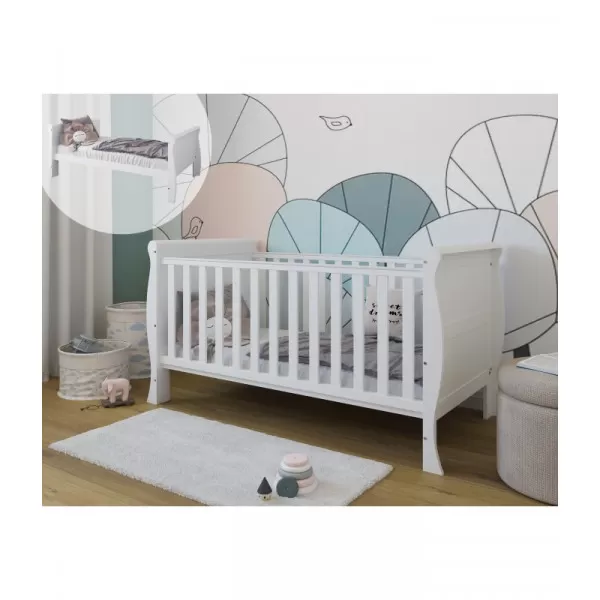 Krevetić Scarlet 140x70cm white 