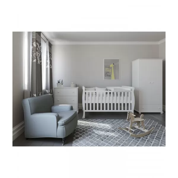 Krevetić Scarlet 140x70cm white 