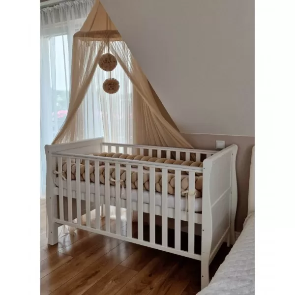 Krevetić Scarlet 140x70cm white 