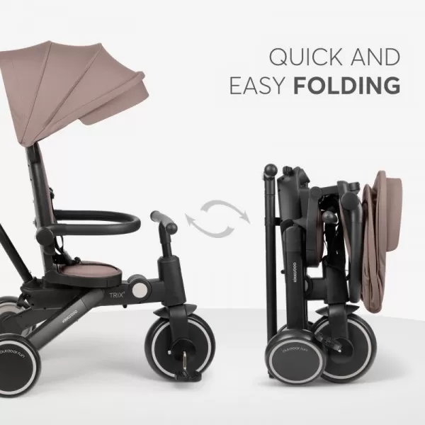 Kikka Boo tricikl TRIX 2- 8u1 Beige 