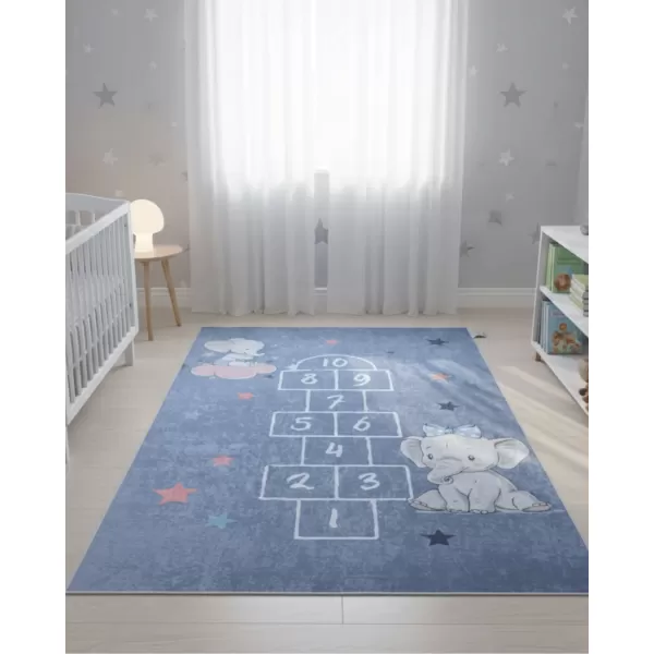 Dečiji tepih školica slonić 
