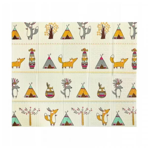 Dvostrana sklopiva podloga za bebe od pene 150x180cm 