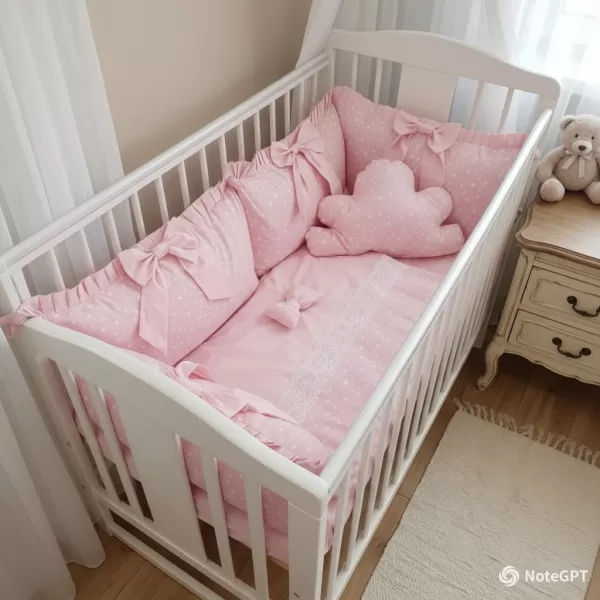 Komplet posteljina Pink Stars 