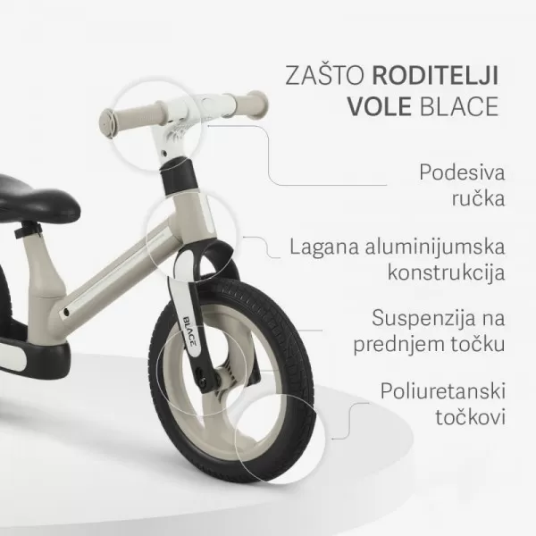 Balance Bike Kikka Boo Blace Beige 