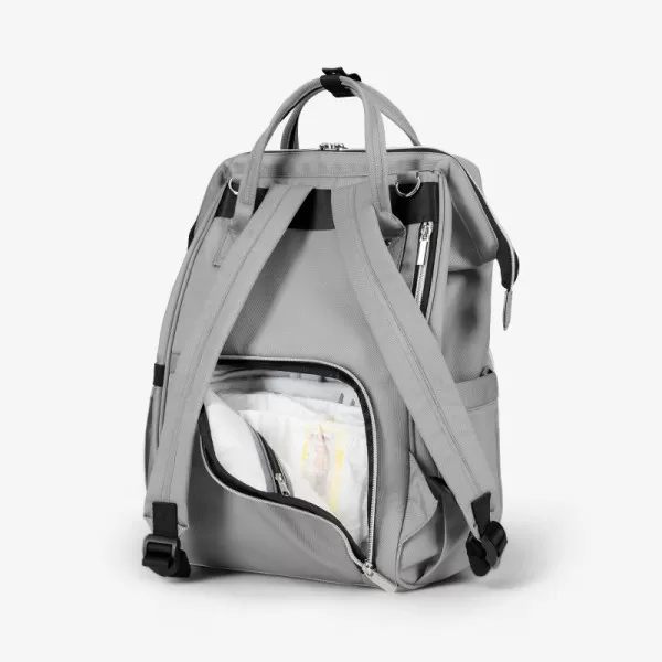 Torba za mame Kikka Boo Siena Premium Light grey 