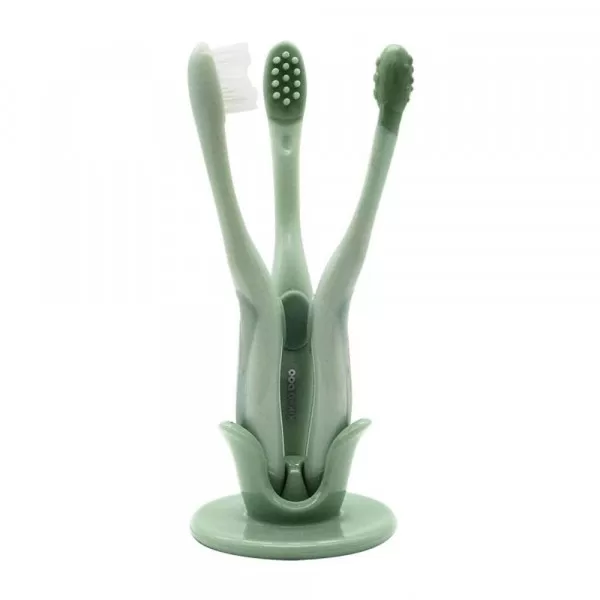 Kikka Boo Set četkica za zubiće za bebe 3 dela Mint 