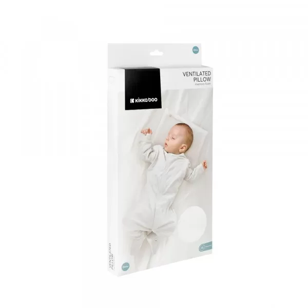 Kikka Boo Ventilirani jastuk od memorijske pene Airknit White 