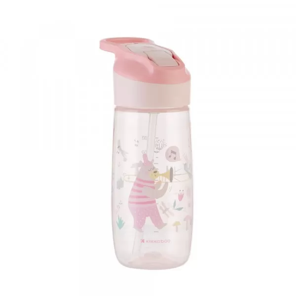 Kikka Boo Šolja sa silikonskim piskom Music Fest 450ml Pink 