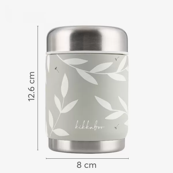 Kikka Boo Termo činija za hranu od nerđajućeg čelika 400 ml Flora Sand 