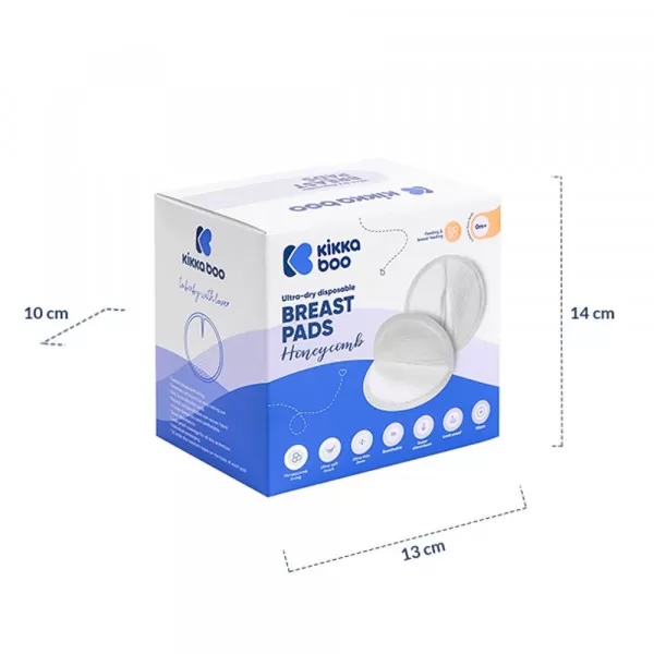 Kikka Boo Ulošci za grudi Honeycomb 25 kom za jednokratnu upotrebu 
