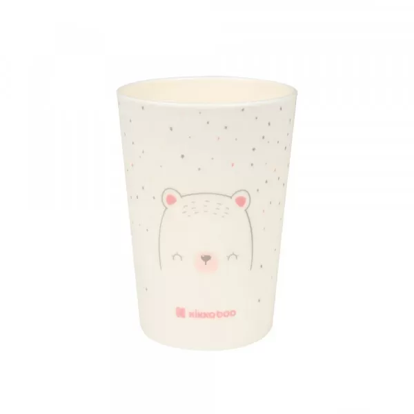 Kikka Boo Set posuđa 4 dela Bear with Me Pink 