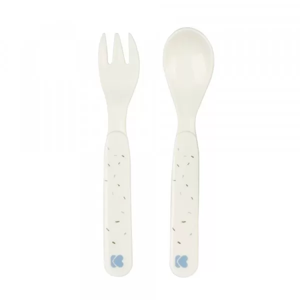 Kikka Boo Set posuđa 4 dela Bear with Me Blue 