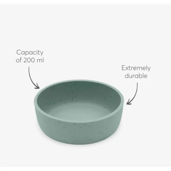 Kikka Boo Silikonski set za hranjenje 5 delova Platinum Sage 