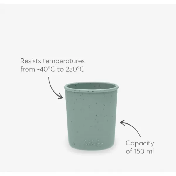 Kikka Boo Silikonski set za hranjenje 5 delova Platinum Sage 