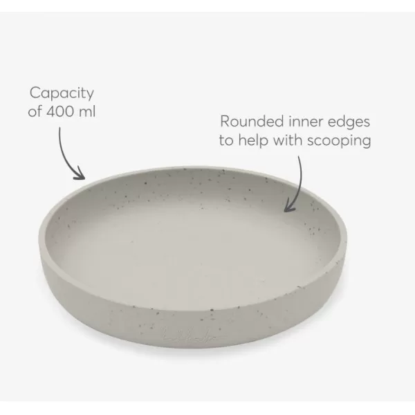 Kikka Boo Silikonski set za hranjenje 5 delova Platinum Blush 