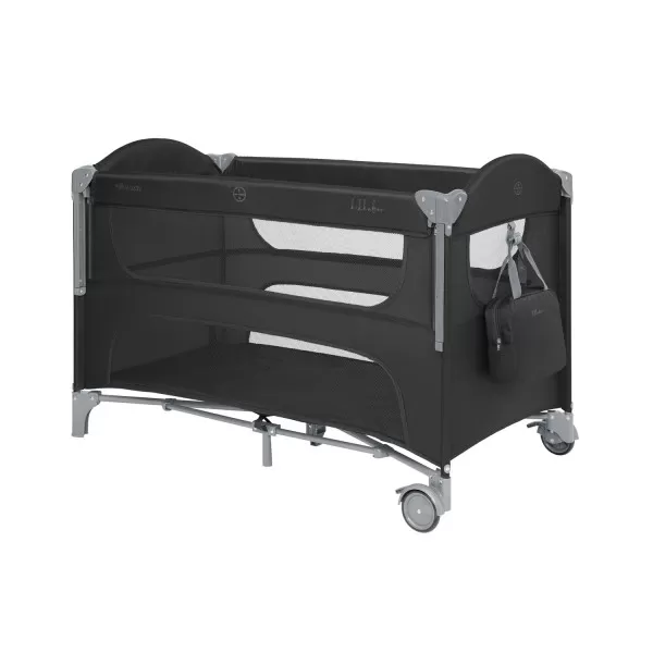 Kikka Boo Premium Milky Way sa spustajucom stranicom i rancem - Black - 2 nivoa 
