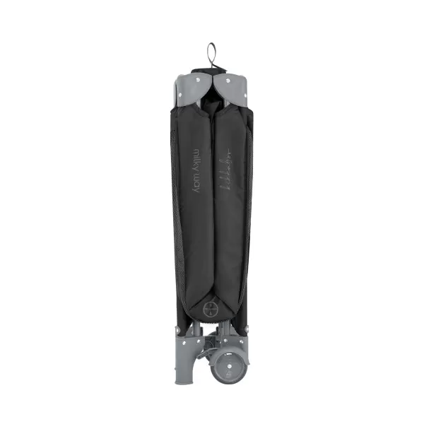 Kikka Boo Premium Milky Way sa spustajucom stranicom i rancem - Black - 2 nivoa 