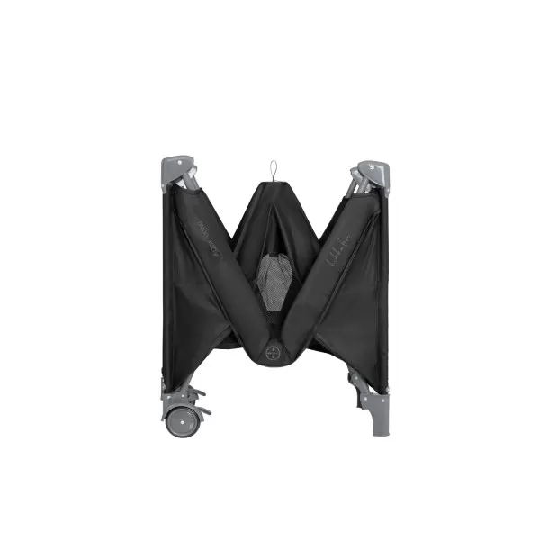 Kikka Boo Premium Milky Way sa spustajucom stranicom i rancem - Black - 2 nivoa 