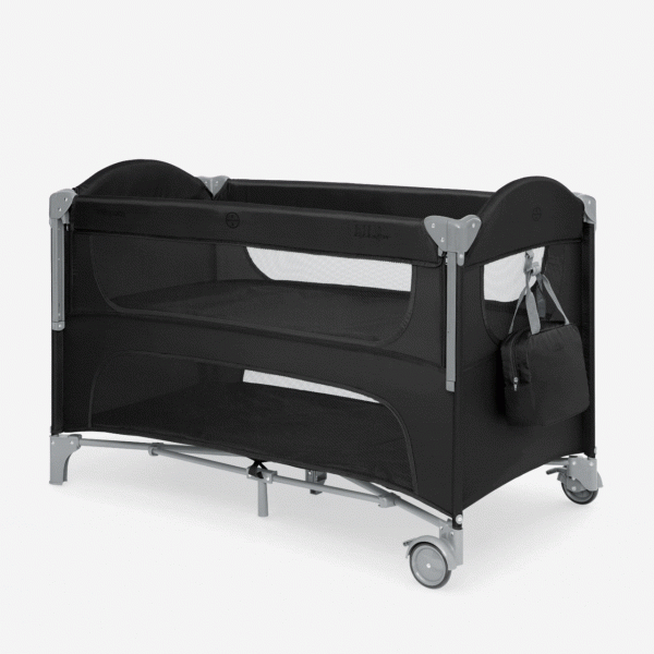 Kikka Boo Premium Milky Way sa spustajucom stranicom i rancem - Black - 2 nivoa 