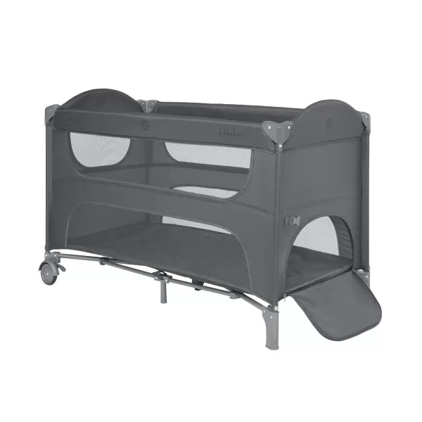 Kikka Boo Premium Milky Way sa spustajucom stranicom i rancem - Grey - 2 nivoa 