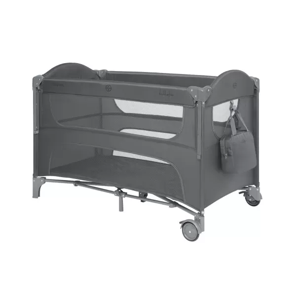 Kikka Boo Premium Milky Way sa spustajucom stranicom i rancem - Grey - 2 nivoa 