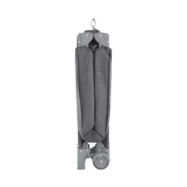 Kikka Boo Premium Milky Way sa spustajucom stranicom i rancem - Grey - 2 nivoa 