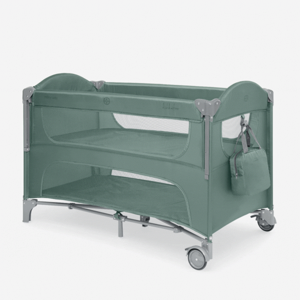 Kikka Boo Premium Milky Way sa spustajucom stranicom i rancem - Green - 2 nivoa 