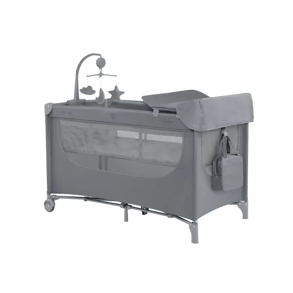 Kikka Boo Premium Nighty Night sa pultom i rancem - Grey - 2 nivoa 