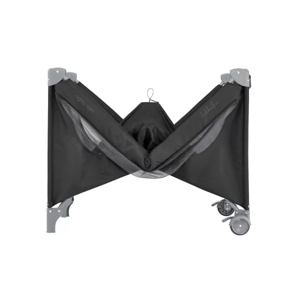 Kikka Boo Premium Nighty Night sa pultom i rancem - Black - 2 nivoa 